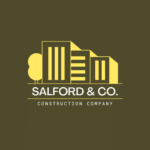 Green Yellow Construction Company Logo